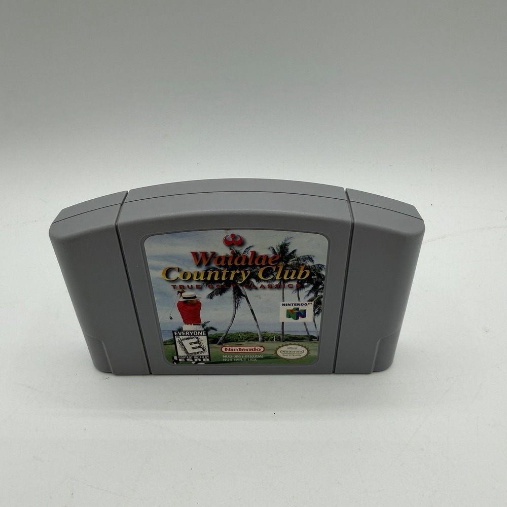 Waialae Country Club (Nintendo‎ 64 N64, 1998) Authentic Cartridge Only TESTED